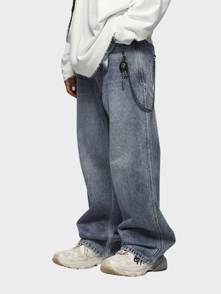 MyGarments - Baggy Denim Jeans - Grau/Blau