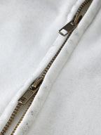 DYED - Cropped Premium Zip Up Hoodie
