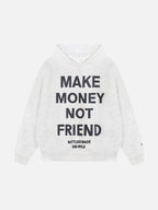 MAKE MONEY - Oversized Print Hoodie