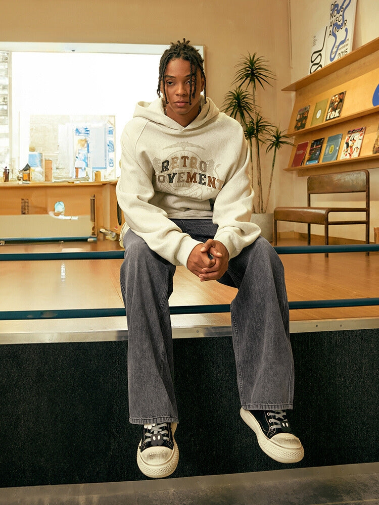 MyGarments - Baggy Denim Jeans - Schwarz/Grau