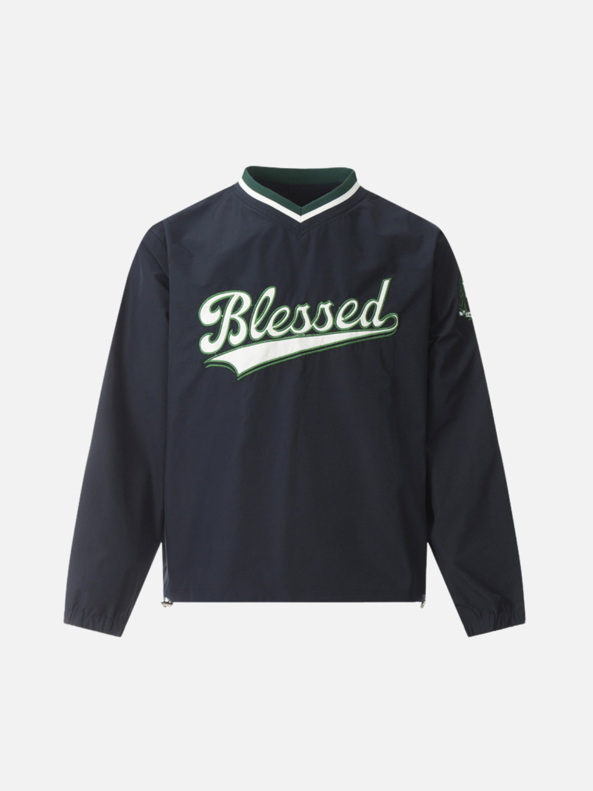 BLESSED - Oversized Embroidered Jersey