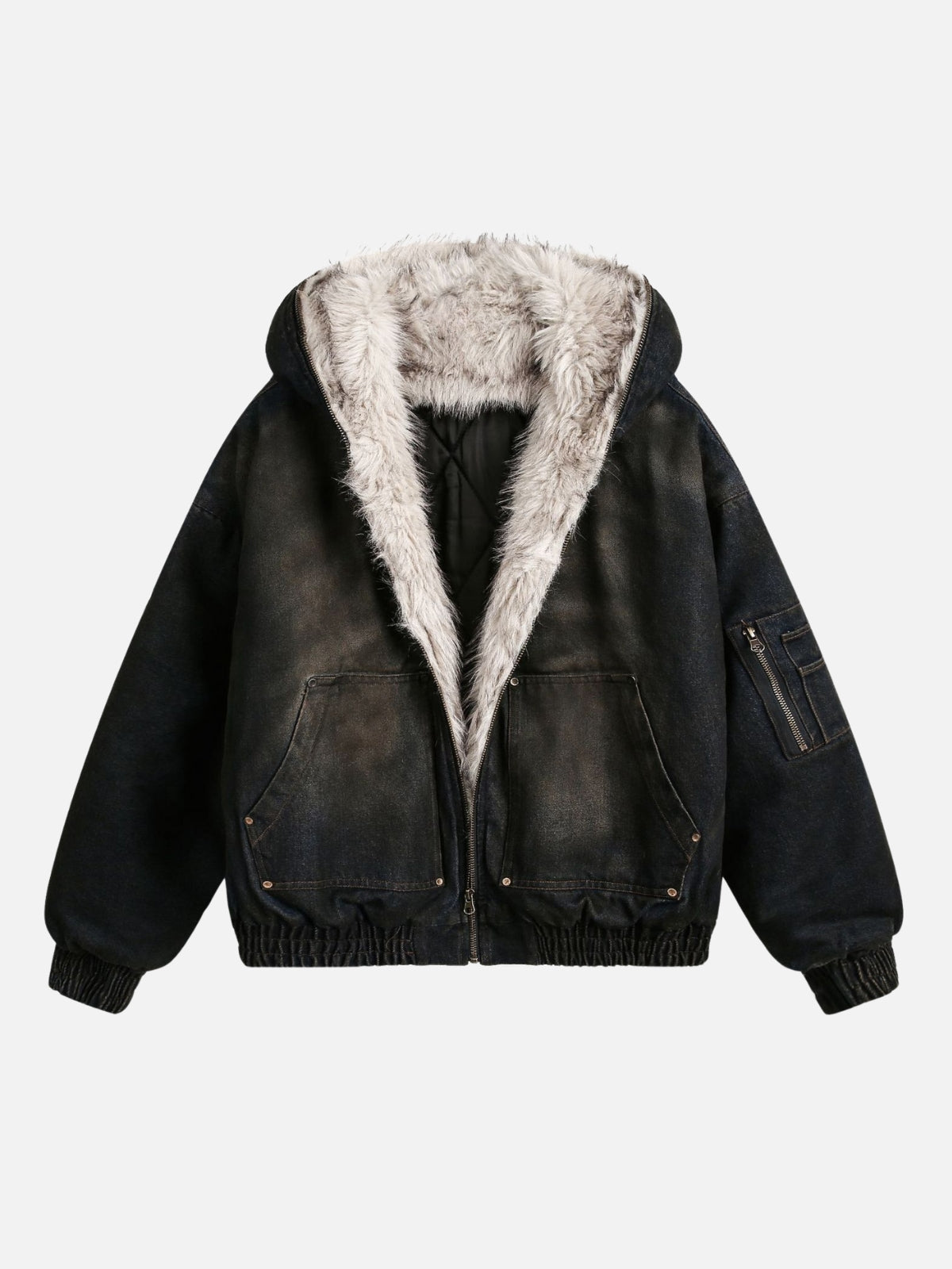 INSULATE - Denim Basic Jacket