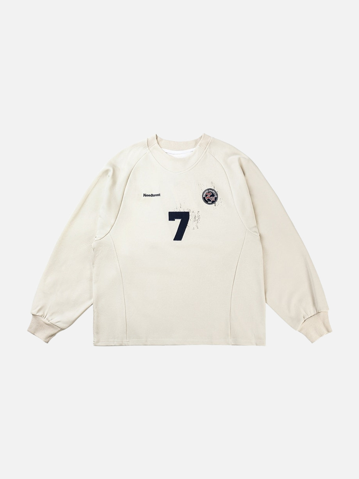 SEVEN - Oversized Embroidered Crewneck