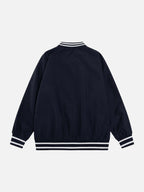 WAVER - Oversized Embroidered Long Sleeved Jersey