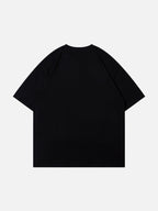 FALLEN - Oversized Print T-Shirt