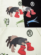 FALLEN - Oversized Print T-Shirt