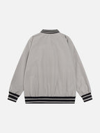 WAVER - Oversized Embroidered Long Sleeved Jersey