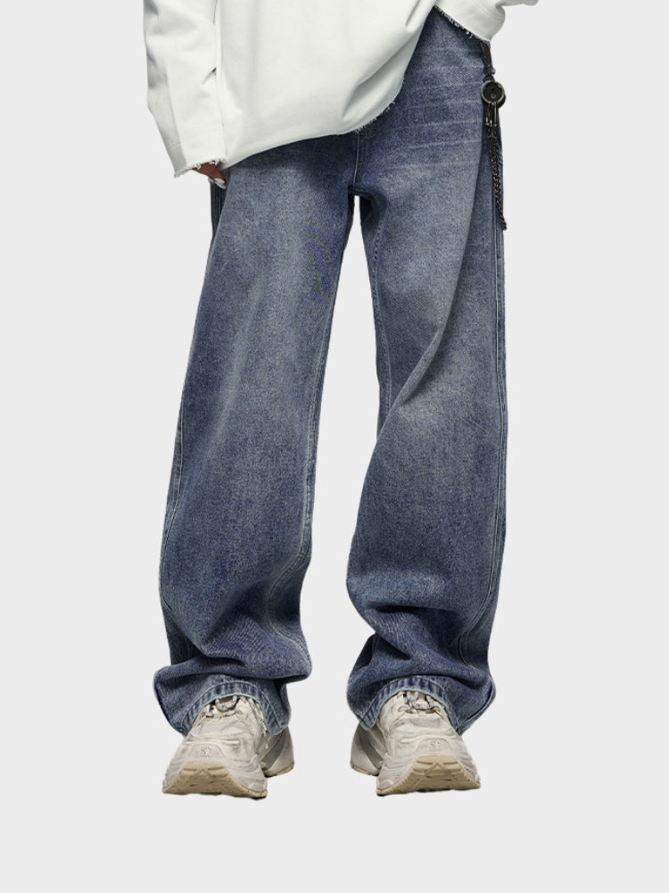 MyGarments - Baggy Denim Jeans - Grau/Blau