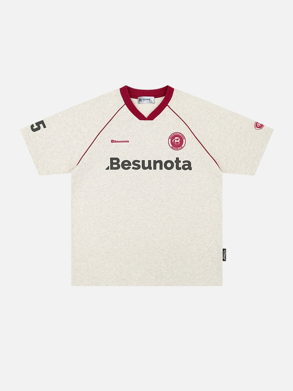 BESUNOTA - Oversized Graphic Jersey T-Shirt