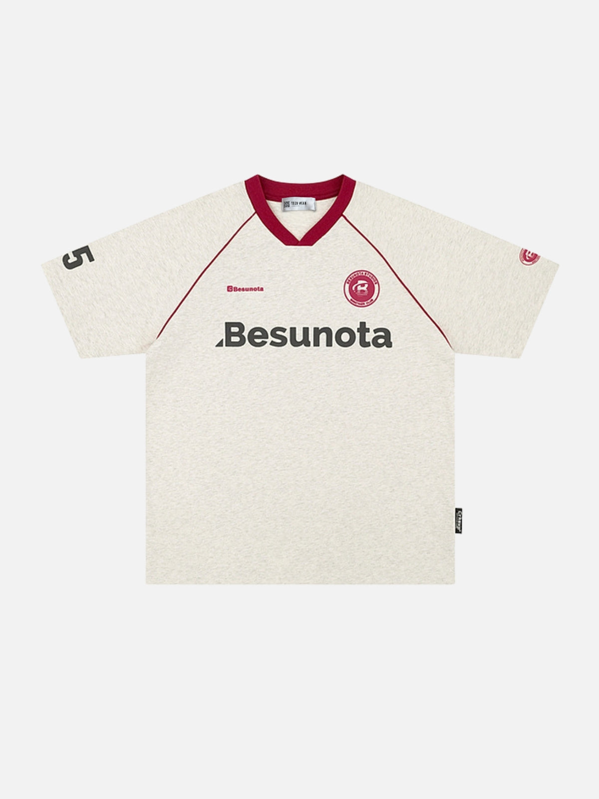 BESUNOTA - Oversized Graphic Jersey T-Shirt