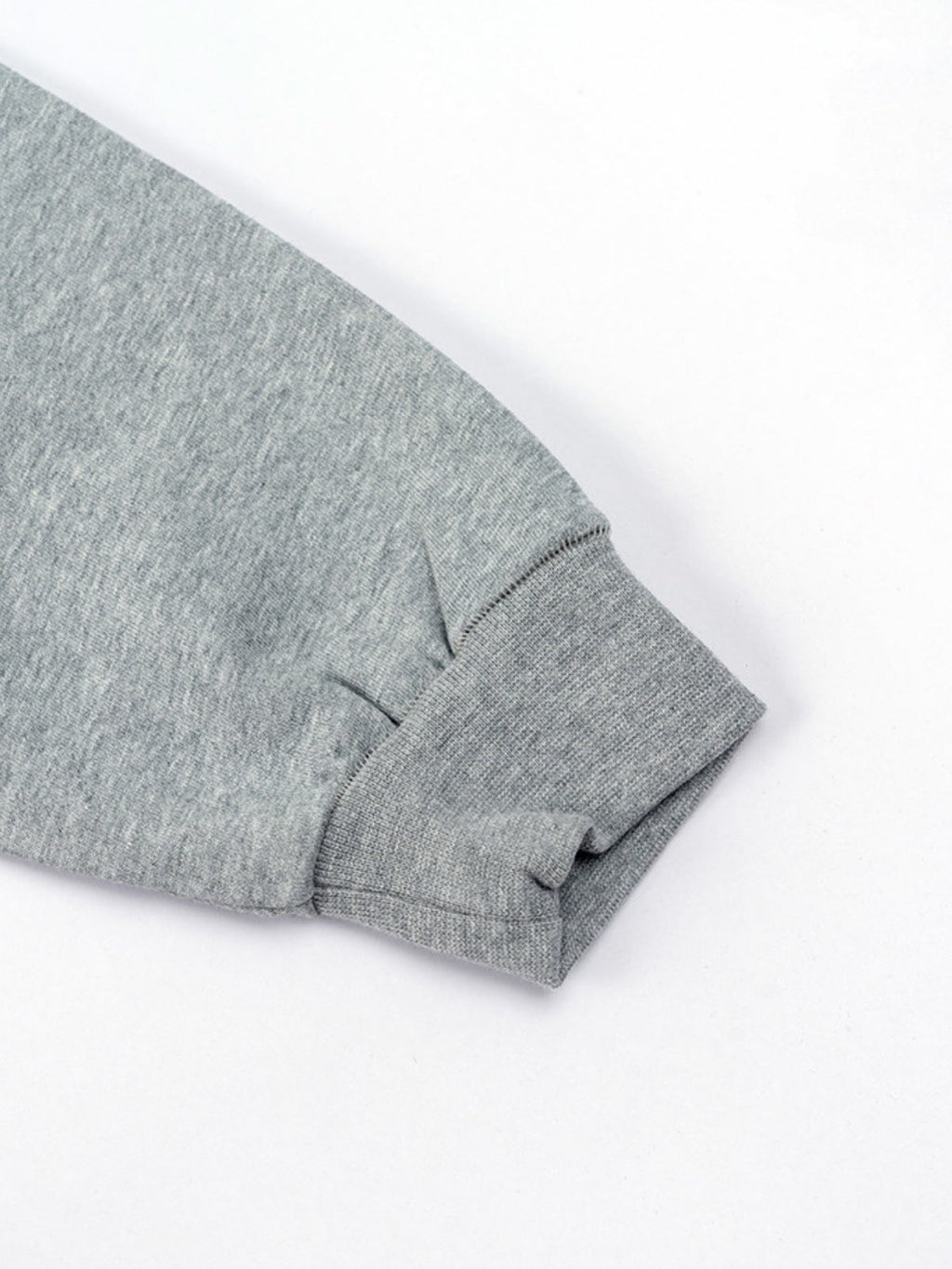 BELIEVABLE - Oversized Print Zip Up Hoodie
