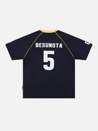 BESUNOTA - Oversized Graphic Jersey T-Shirt