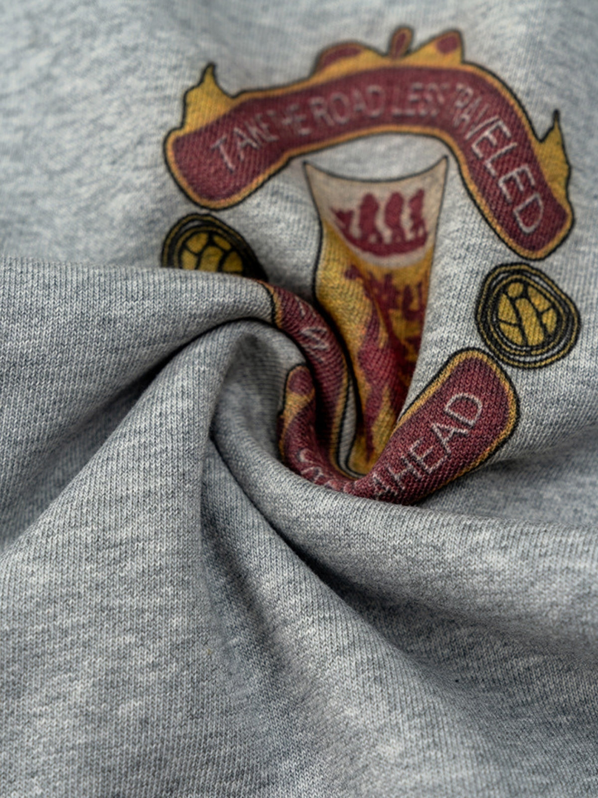 BELIEVABLE - Oversized Print Zip Up Hoodie