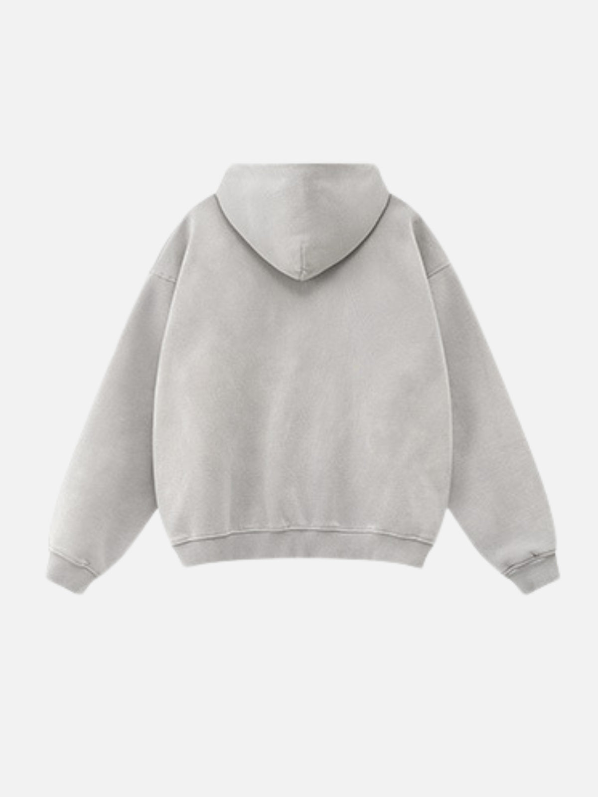 POTENTIAL - Oversized Print Zip Up Hoodie
