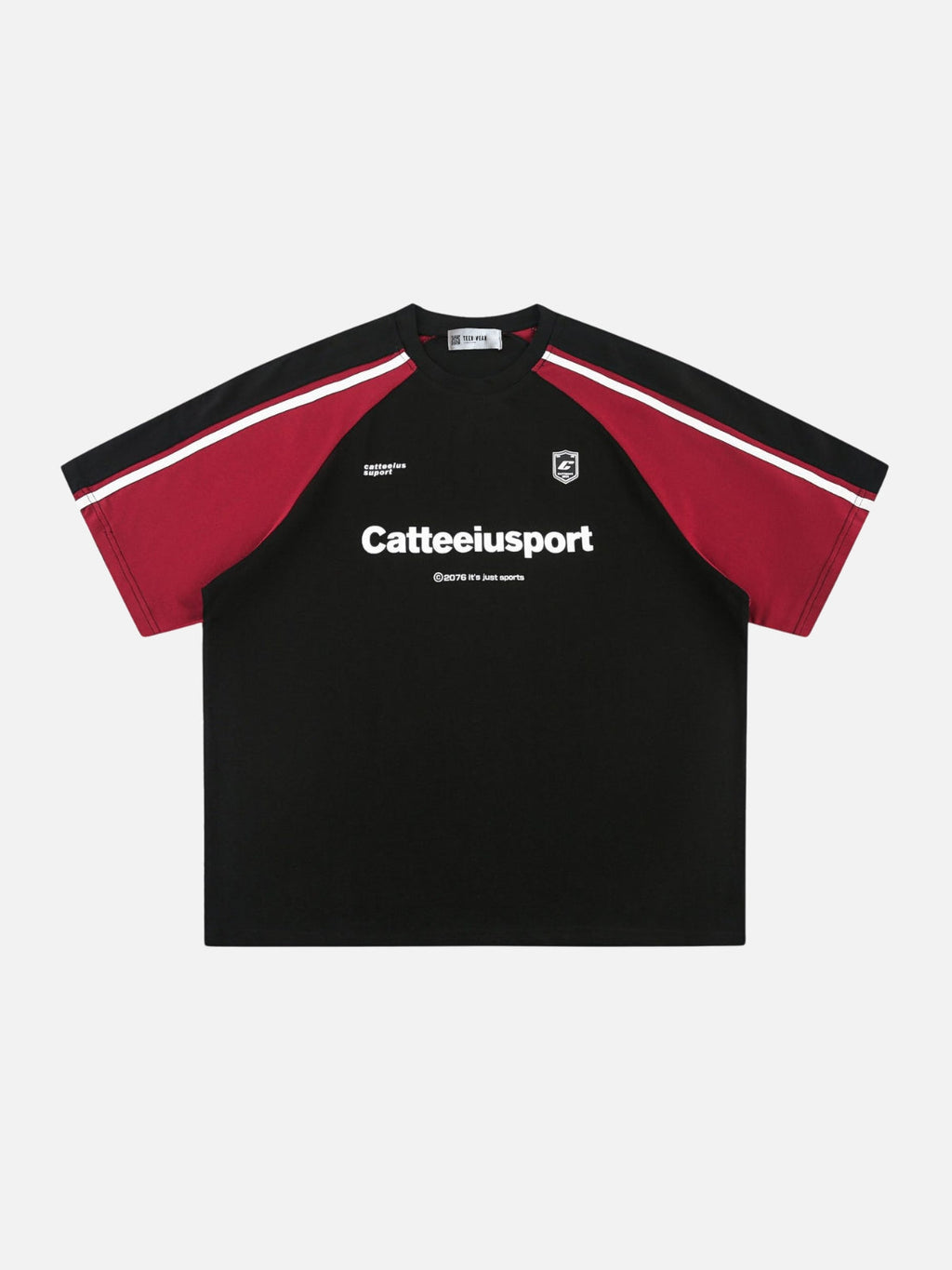 CATTEEIU - Oversized Graphic T-Shirt