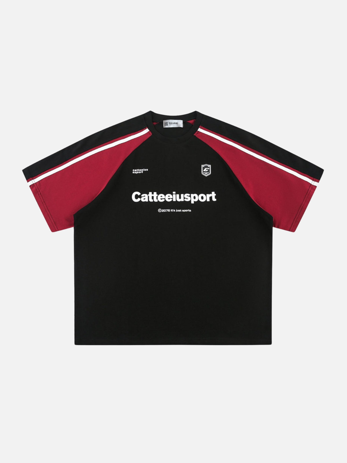 CATTEEIU - Oversized Graphic T-Shirt