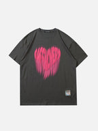 SAFNOVERY - Oversized Print T-Shirt