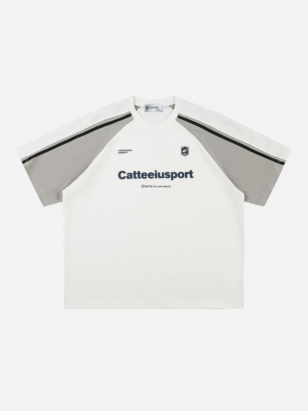 CATTEEIU - Oversized Graphic T-Shirt