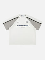 CATTEEIU - Oversized Graphic T-Shirt