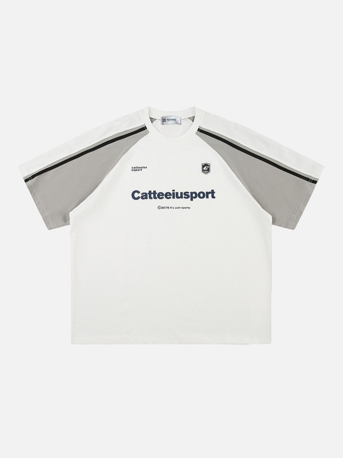 CATTEEIU - Oversized Graphic T-Shirt
