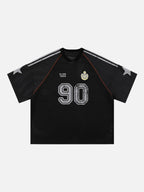 RIDGE - Oversized Graphic Jersey T-Shirt