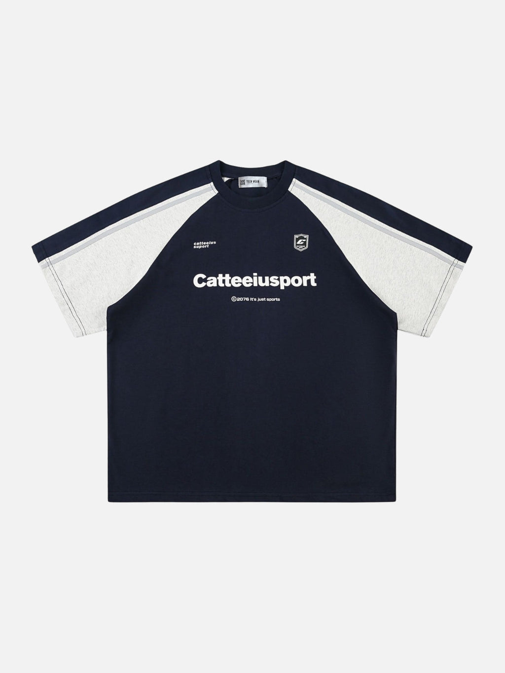 CATTEEIU - Oversized Graphic T-Shirt