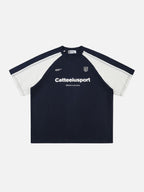 CATTEEIU - Oversized Graphic T-Shirt