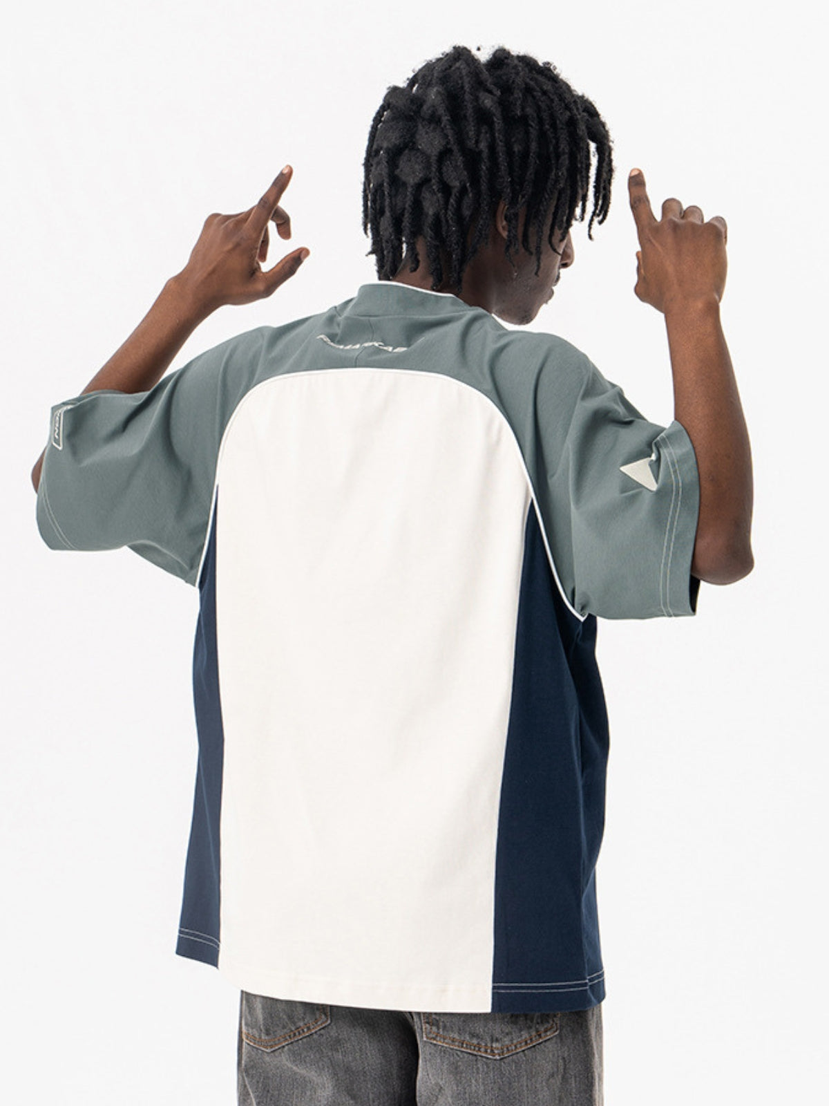 UNION - Oversized Print Racing T-Shirt