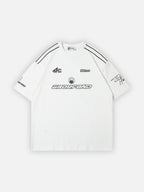 BORFEND - Oversized Print Racing T-Shirt