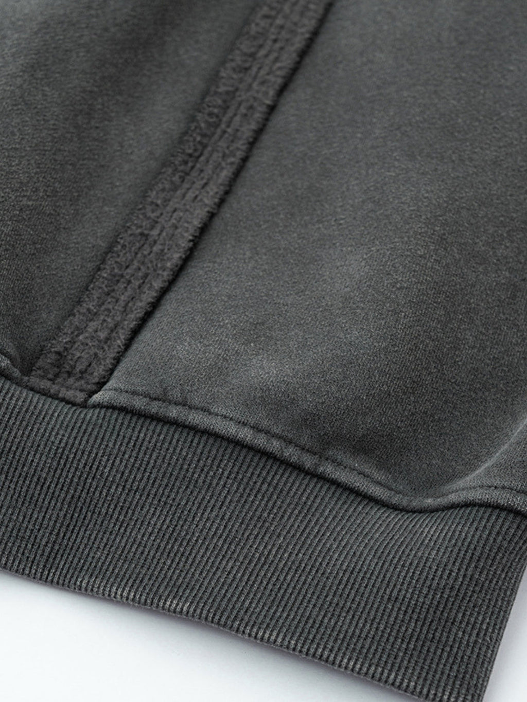 SRIPERS - Premium Oversized Basic Embroidered Zip Up Hoodie