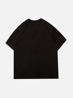 SAFNOVERY - Oversized Print T-Shirt