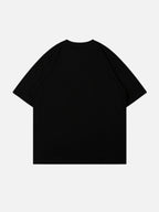 STAR PATCH - Oversized Embroidered T-shirt
