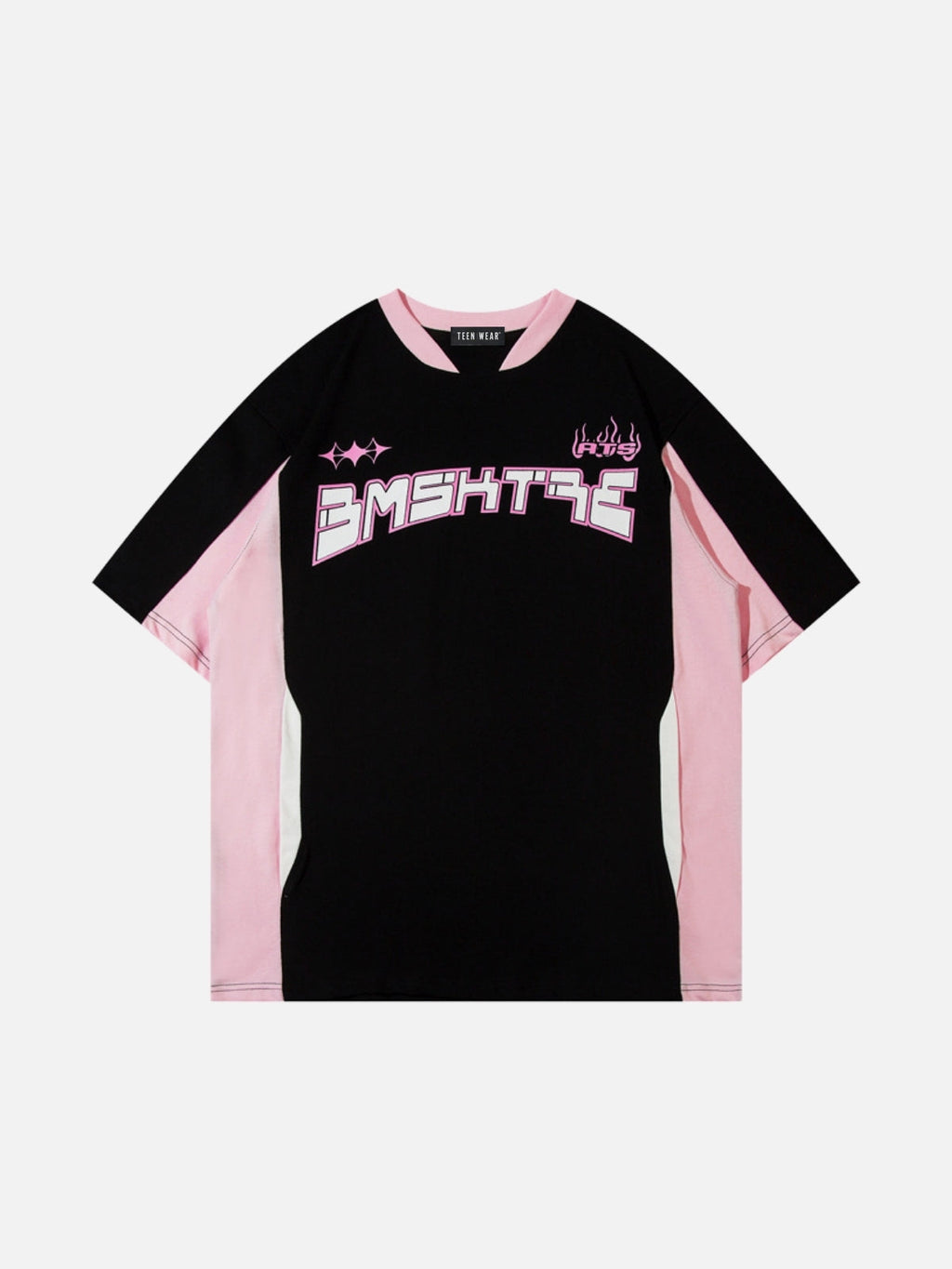 EMBESKE - Oversized Print T-Shirt