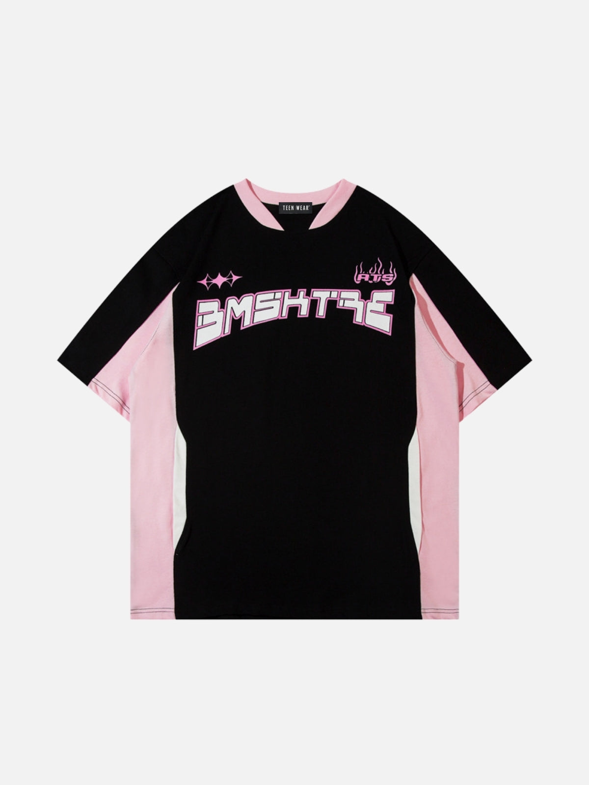 EMBESKE - Oversized Print T-Shirt