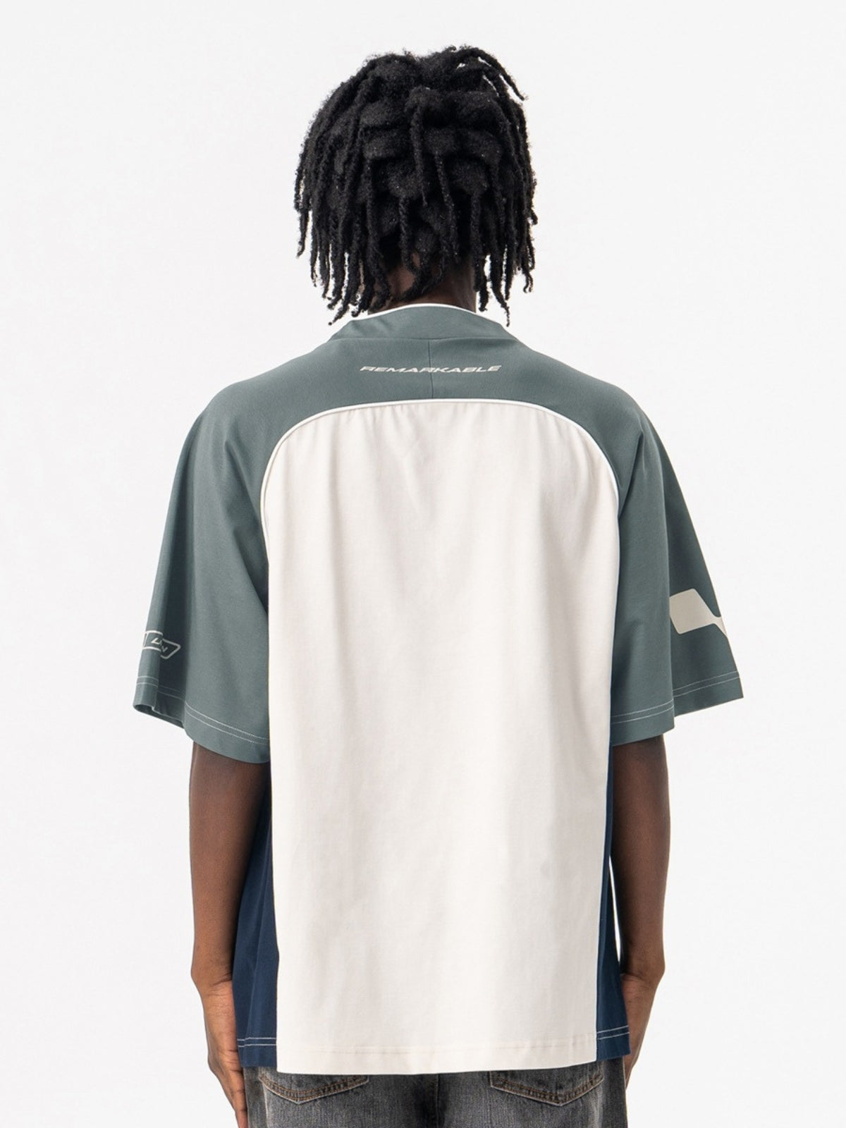 UNION - Oversized Print Racing T-Shirt
