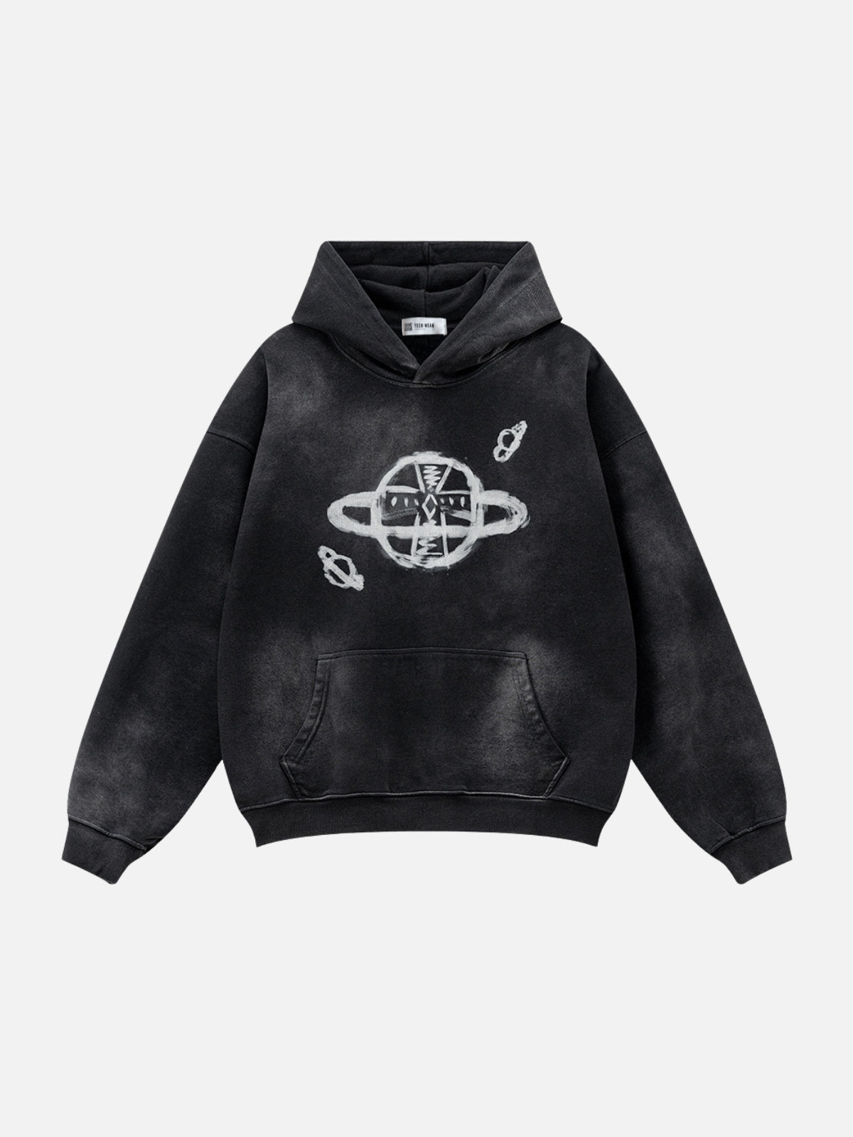 PLUTOS - Oversized Print Hoodie