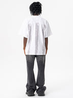 NOENSE - Oversized Print Jersey T-Shirt