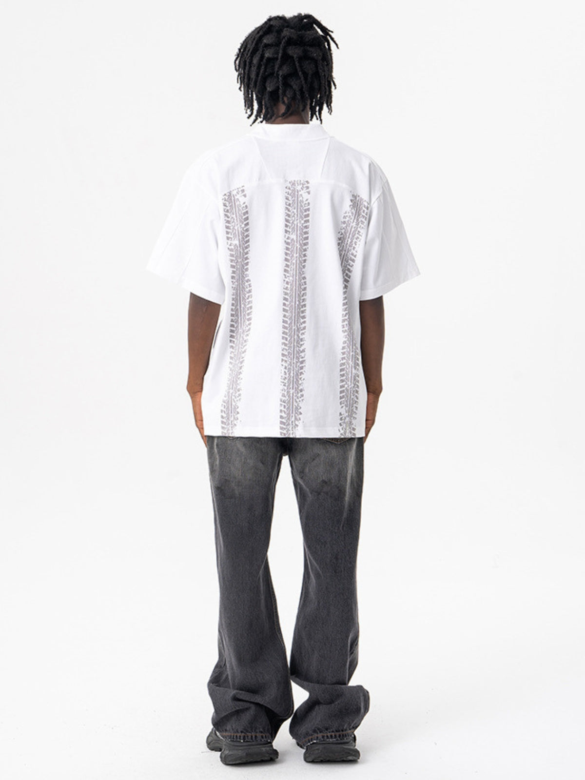 NOENSE - Oversized Print Jersey T-Shirt