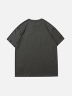 SAFNOVERY - Oversized Print T-Shirt