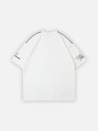 BORFEND - Oversized Print Racing T-Shirt
