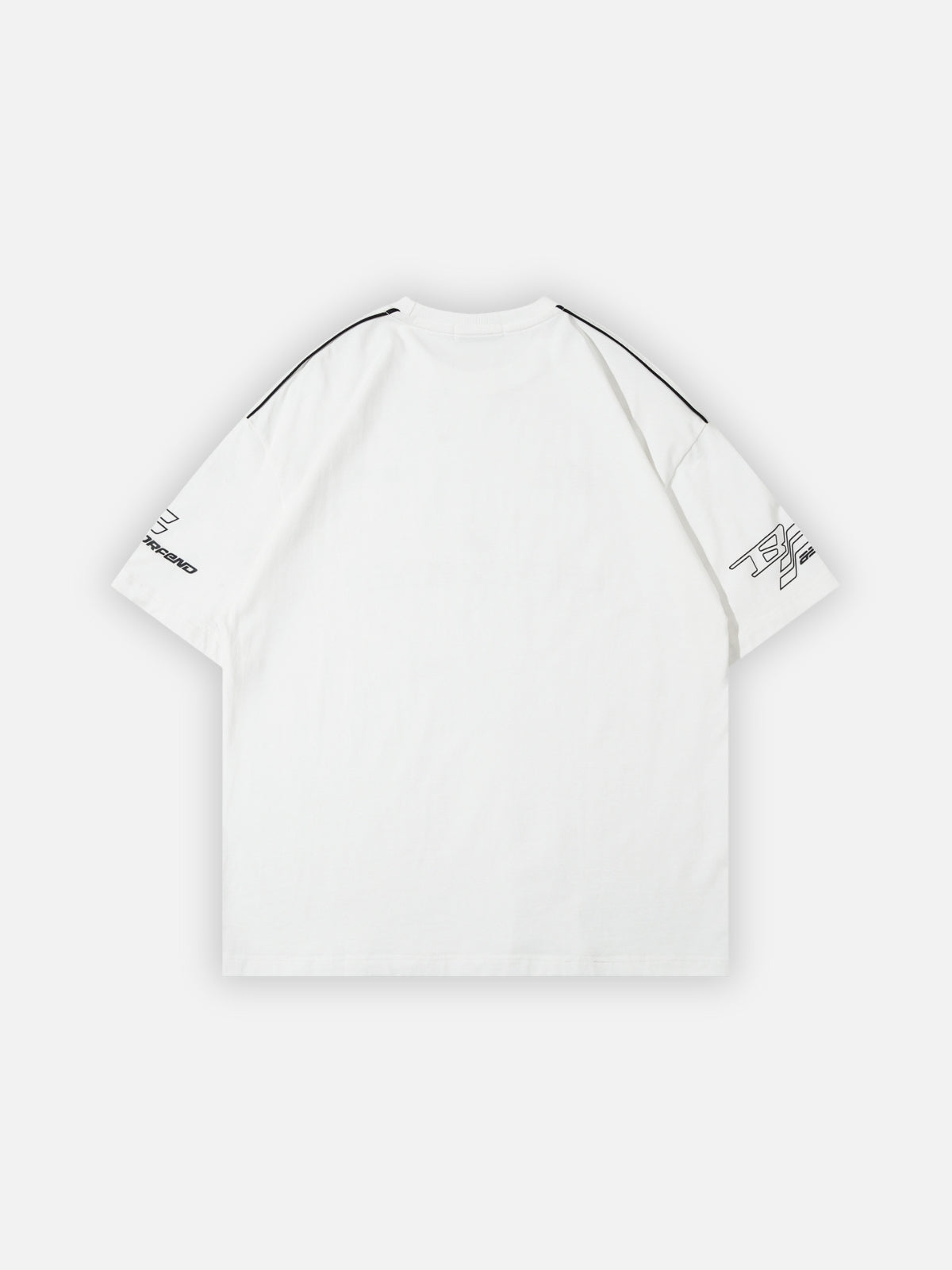 BORFEND - Oversized Print Racing T-Shirt