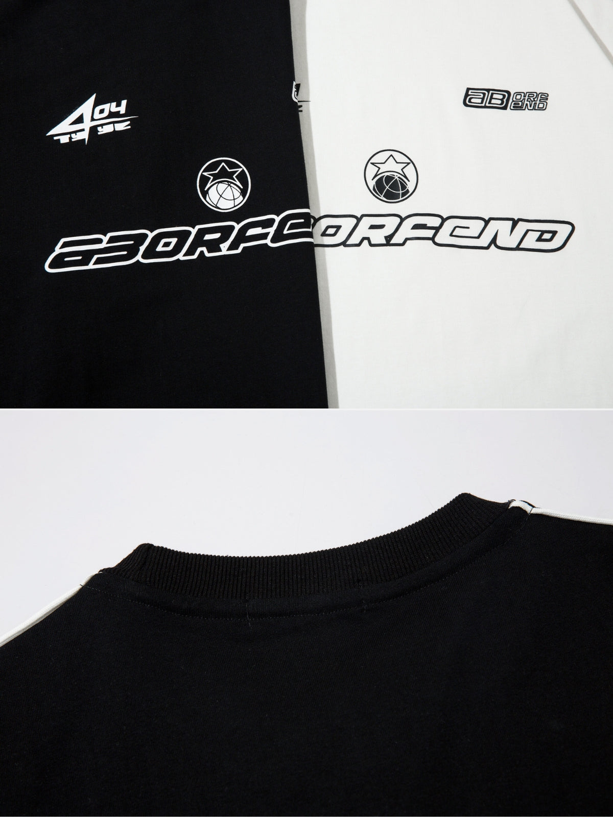 BORFEND - Oversized Print Racing T-Shirt