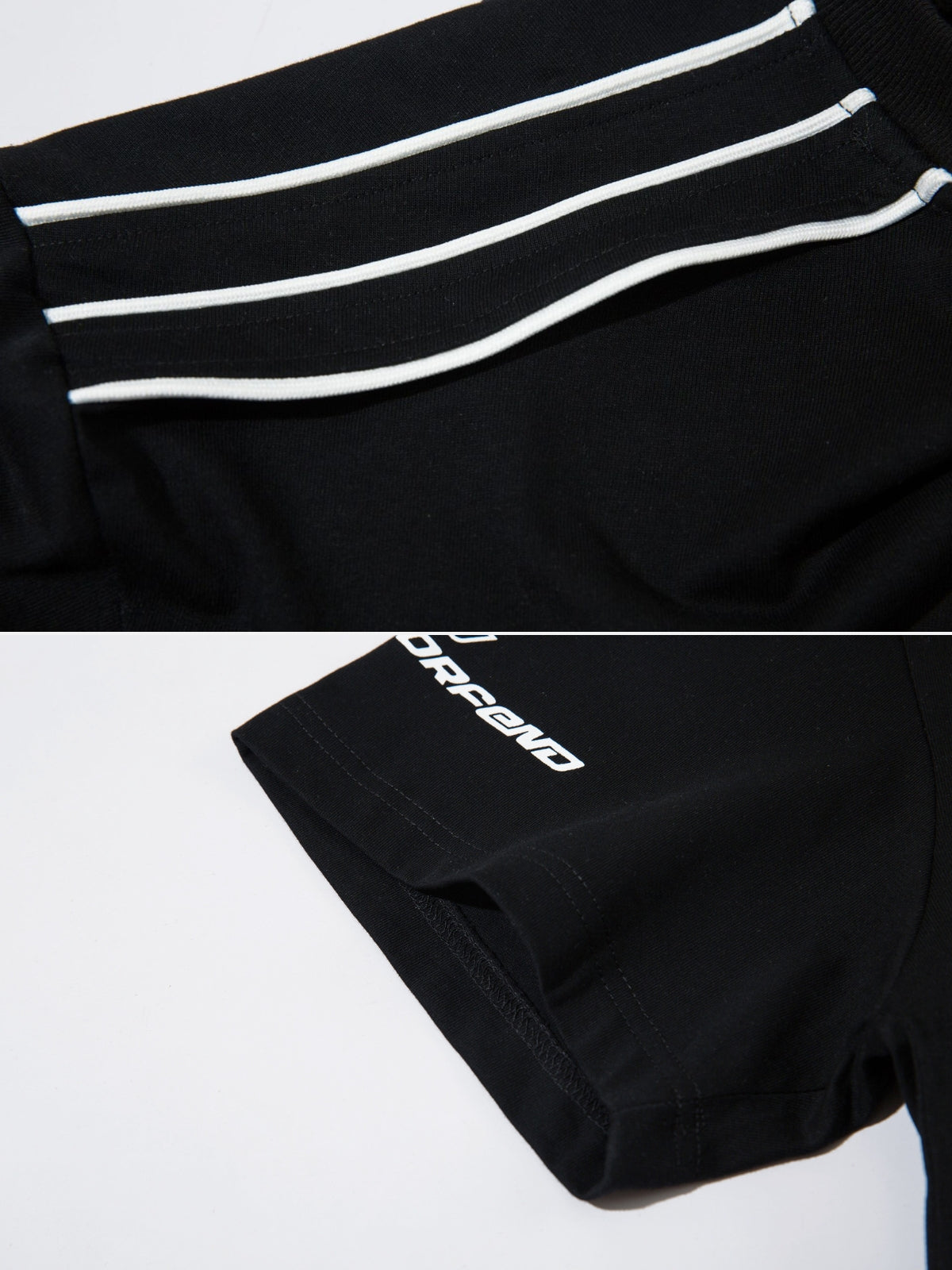 BORFEND - Oversized Print Racing T-Shirt