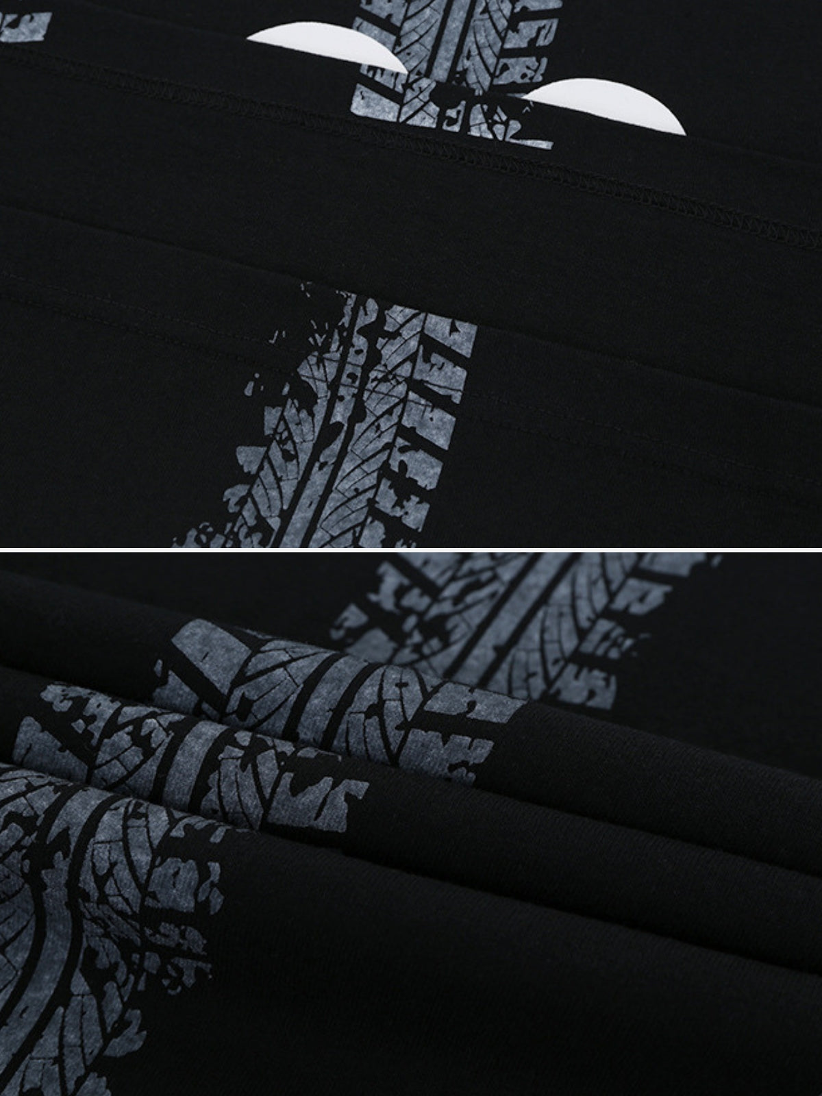 NOENSE - Oversized Print Jersey T-Shirt