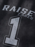 RAISE FARES - Cropped Print T-shirt