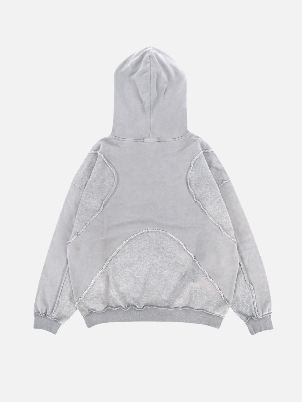 CRUNCHED - Oversized Embroidered Hoodie