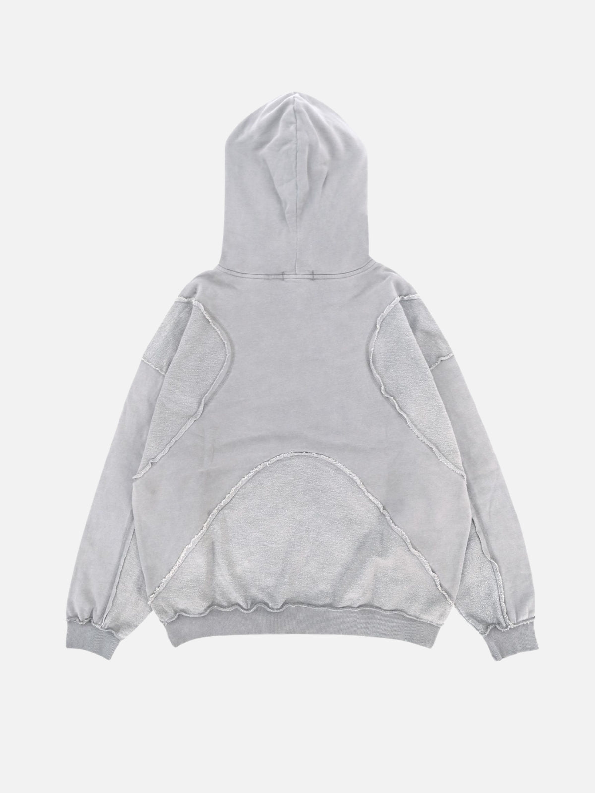 CRUNCHED - Oversized Embroidered Hoodie