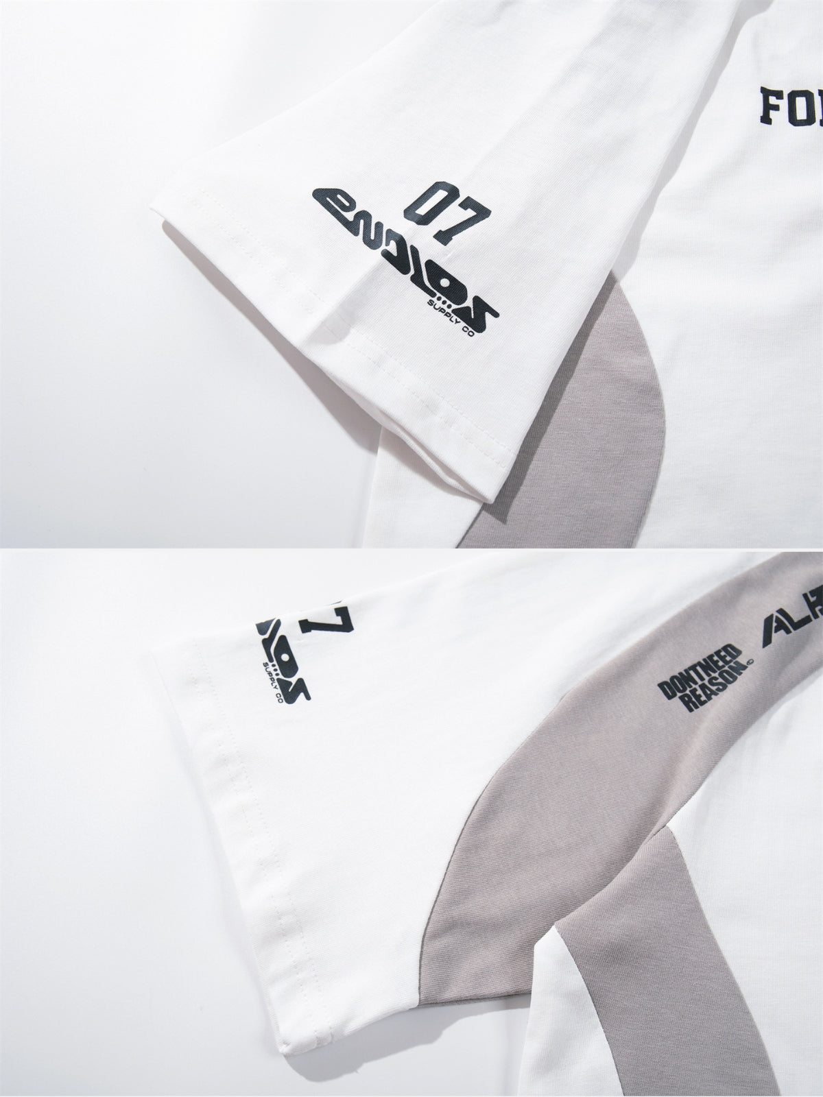 FORGOTTEN - Oversized Graphic Jersey T-Shirt
