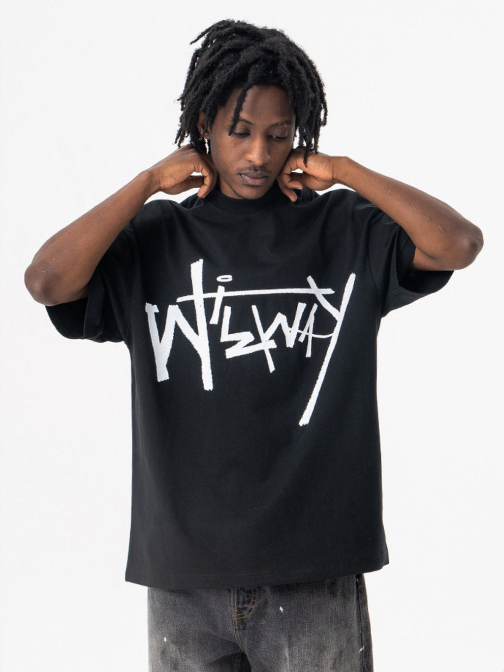NEZWAY - Oversized Print T-Shirt