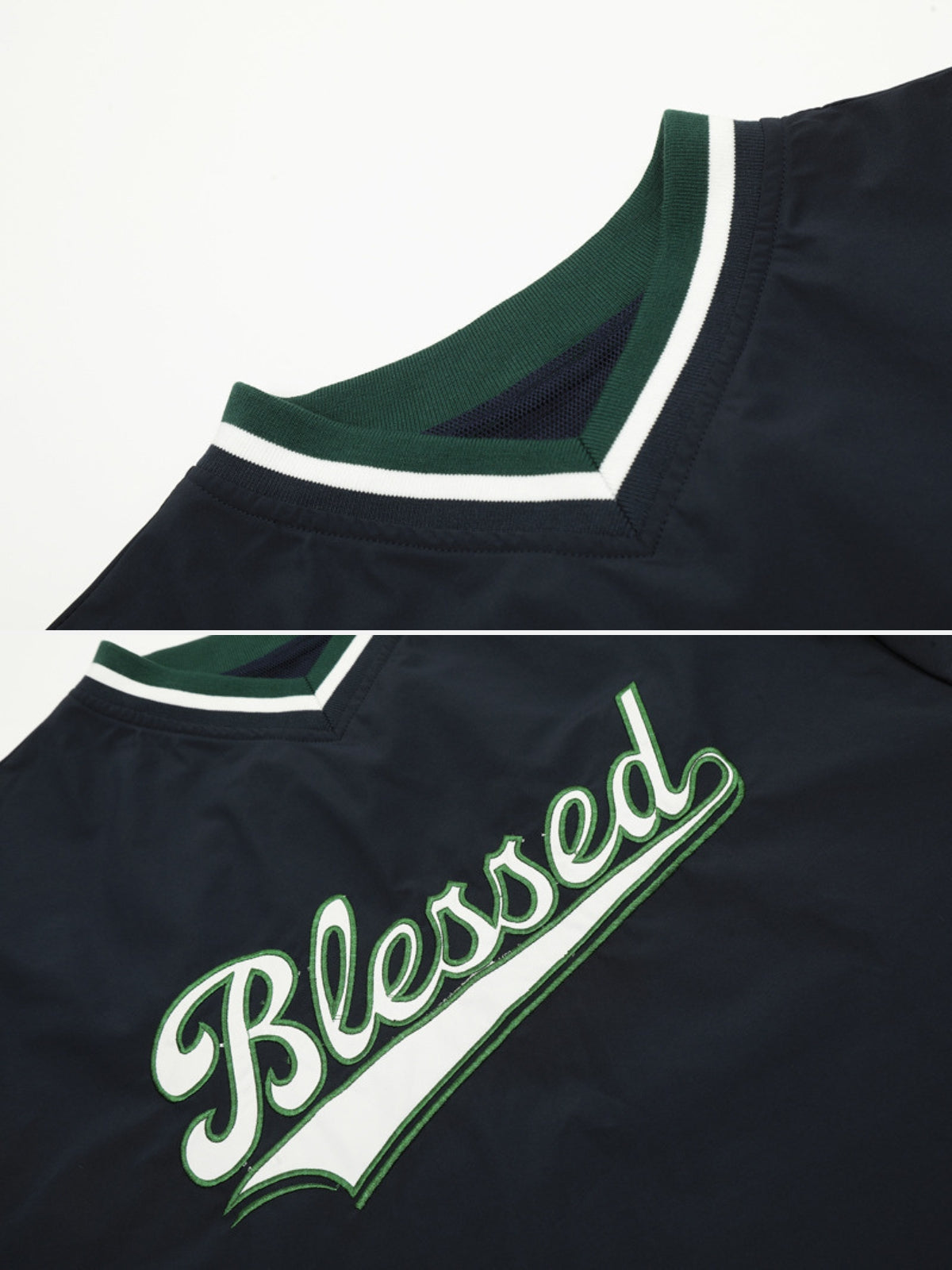 BLESSED - Oversized Embroidered Jersey